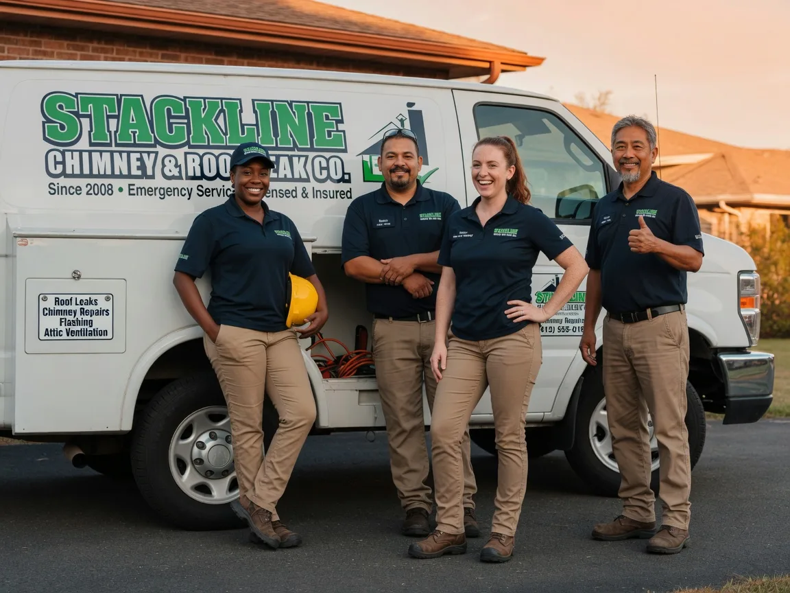 Chimney flashing repair company in Calvin, PA